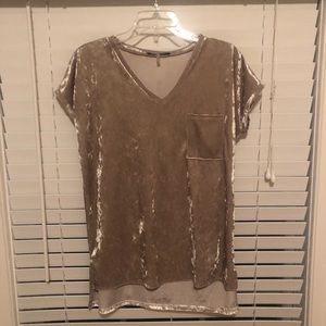 Velvet Beige Top